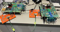 2. Intel partnered with TE Connectivity to transfer 224G signals through a near-chip overpass connector and 0.5 m of cable. 2. Intel partnered with TE Connectivity to transfer 224G signals through a near-chip overpass connector and 0.5 m of cable.