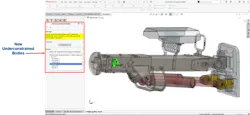 1. SolidWorks 2023 Simulation provides a new algorithm for unconstrained bodies and allows users to prevent setup errors before running simulations, resulting in faster results. 1. SolidWorks 2023 Simulation provides a new algorithm for unconstrained bodies and allows users to prevent setup errors before running simulations, resulting in faster results.