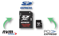 2. MicroSD Express offers increased speeds, via the NVMe and PCIe bus standards, over traditional MicroSD storage devices. 2. MicroSD Express offers increased speeds, via the NVMe and PCIe bus standards, over traditional MicroSD storage devices.