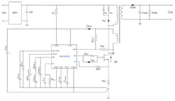 3. The HVLED101 can be used as the core of a primary-side flyback regulator. 3. The HVLED101 can be used as the core of a primary-side flyback regulator.