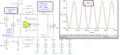 10. Full differential Zt design with 10-MHz postfilter showing ±2 μA at 100-kHz input. 10. Full differential Zt design with 10-MHz postfilter showing ±2 μA at 100-kHz input.