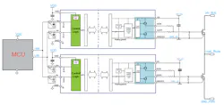 1. This application diagram shows a typical positive gate-driving arrangement using the STGAP2GS GaN driver. The datasheet also shows a negative gate-driving arrangement. 1. This application diagram shows a typical positive gate-driving arrangement using the STGAP2GS GaN driver. The datasheet also shows a negative gate-driving arrangement.