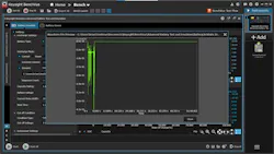 2. The device current consumption waveform is loaded into BV9210B/11B software. 2. The device current consumption waveform is loaded into BV9210B/11B software.