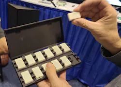 MetaSense’s GoMotion Metasensors (shown) and hub provide a wireless motion-capture solution that sends the capture information to a PC or mobile device. MetaSense’s GoMotion Metasensors (shown) and hub provide a wireless motion-capture solution that sends the capture information to a PC or mobile device.