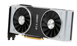 Shown is NVIDIA’s RTX 2080 AIB. Shown is NVIDIA’s RTX 2080 AIB.