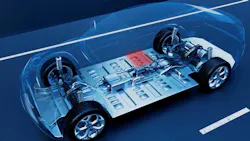 A typical EV architecture brings the battery pack close to the outer edges of the vehicle, making the pack vulnerable to side impacts. A typical EV architecture brings the battery pack close to the outer edges of the vehicle, making the pack vulnerable to side impacts.