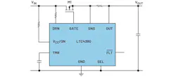 1. Overvoltage protection with a linear surge protector IC (simplified circuit). 1. Overvoltage protection with a linear surge protector IC (simplified circuit).