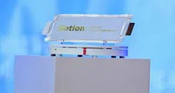 Gotion High-tech showcased an all-solid-state battery prototype at its annual technology conference. Gotion High-tech showcased an all-solid-state battery prototype at its annual technology conference.