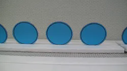 2. The P53 CRT phosphor is standard for avionics head-up displays. 2. The P53 CRT phosphor is standard for avionics head-up displays.