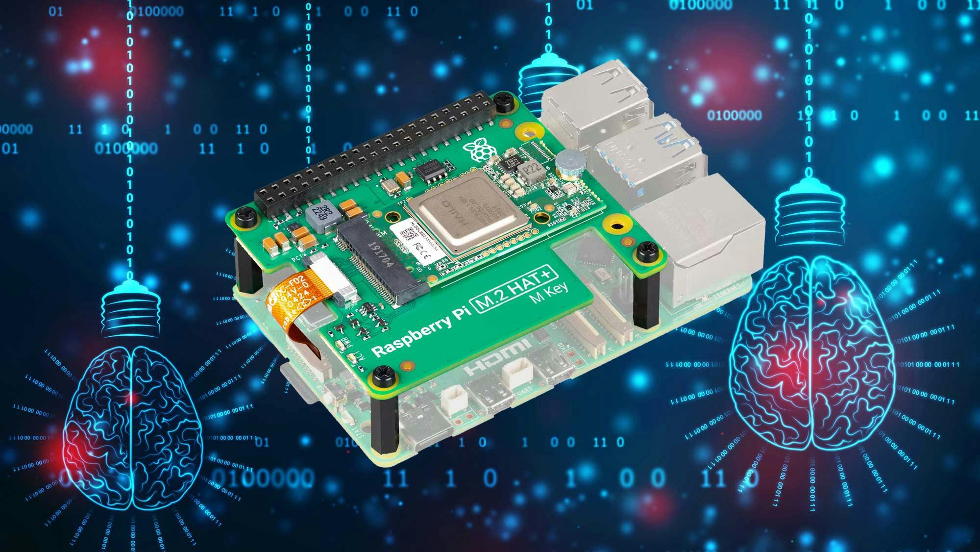 The Raspberry Pi AI Kit comes with an M.2 HAT+ and Hailo AI acceleration module capable of pushing 13 TOPS.