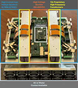 2. Shown is functional partitioning of the BAT350 battery formation power platform. 2. Shown is functional partitioning of the BAT350 battery formation power platform.