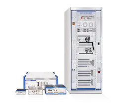 2. The Speedgoat/MathWorks solution supports ASAM XIL-compliant third-party tools for test automation. 2. The Speedgoat/MathWorks solution supports ASAM XIL-compliant third-party tools for test automation.