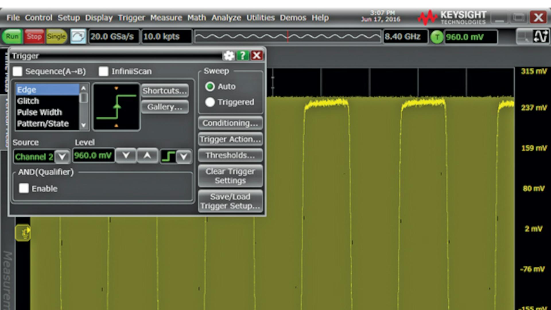 671bccb1e580bae71e028040 Oscilloscope Trigger System Basics