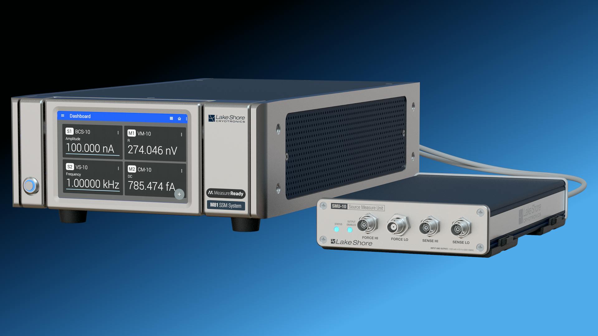 Lake Shore Cryotronics' Source Measure Units Optimized for Testing Emerging Nano/2D Semiconductor Devices.