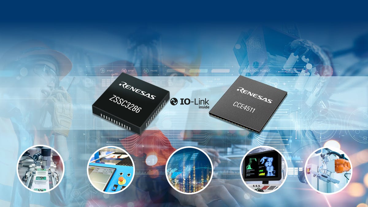 Renesas IO-Link IC support