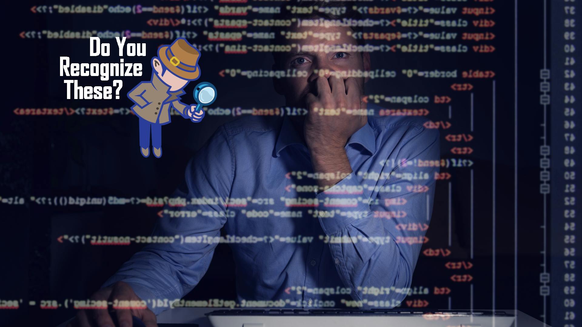 Programmer contemplating