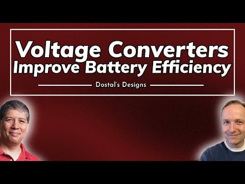 Voltage Converters Can Help Improve Battery Power Efficiency