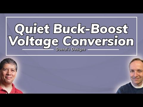 Buck-Boost Voltage Conversion, the Quiet Way