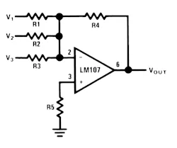 4. Summing Amplifier 4. Summing Amplifier
