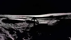 Image of Moon sunset shadow Image of Moon sunset shadow