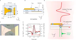 Nanoantenna transforms an incoming terahertz electric field into a vertical ultra-fast gating field in MoS2 Nanoantenna transforms an incoming terahertz electric field into a vertical ultra-fast gating field in MoS2