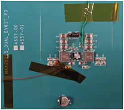 Thermocouple attachment to MAX25255 case top using thermal paste Thermocouple attachment to MAX25255 case top using thermal paste