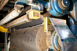 Thin-film tactile sensors fit between industrial rollers Thin-film tactile sensors fit between industrial rollers