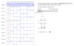 Memory table setup is used for custom messages Memory table setup is used for custom messages