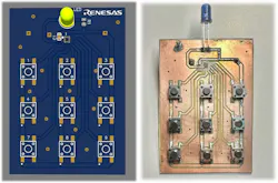 Demo board was created to highlight the NEC protocol implementation using the SLG47011 Demo board was created to highlight the NEC protocol implementation using the SLG47011