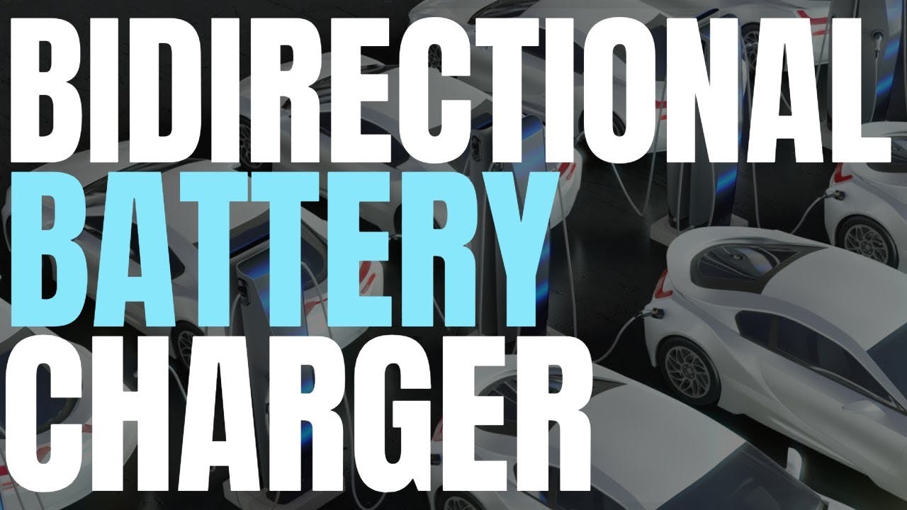 Bidirectional Battery Charger Uses Three-Phase Two-Level PFC