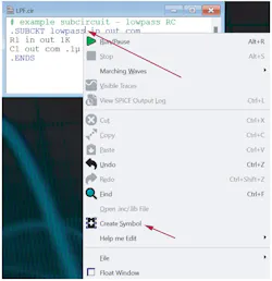 Creating a symbol for a .SUBCKT model Creating a symbol for a .SUBCKT model