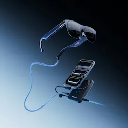 The XReal 1S and the XReal Neo, a new power accessory that serves as both a DisplayPort video hub and a portable battery pack. The XReal 1S and the XReal Neo, a new power accessory that serves as both a DisplayPort video hub and a portable battery pack.