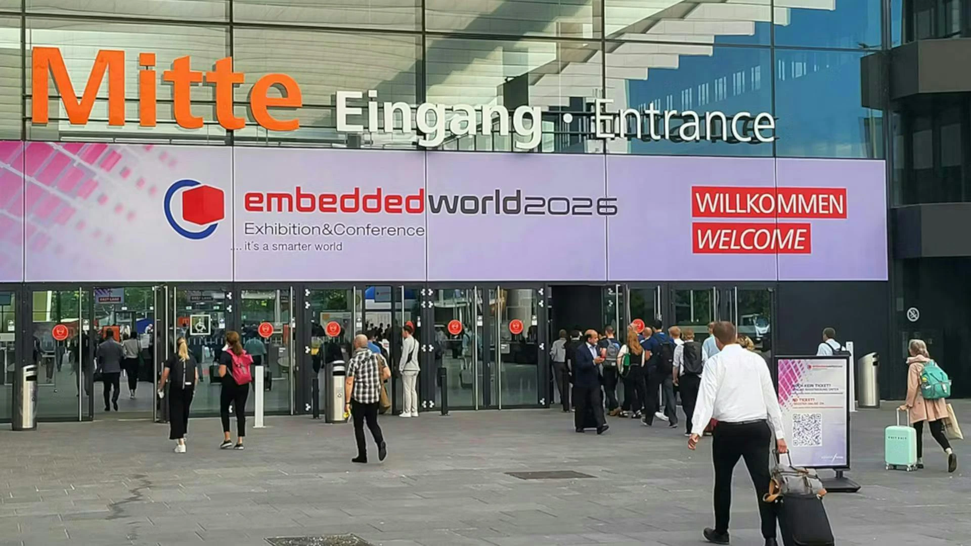 Embedded World entrance