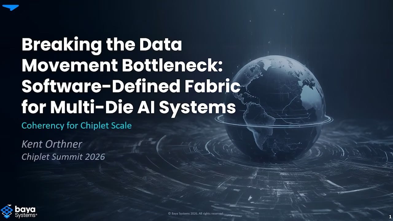 Breaking the Date Movement Bottleneck Chiplets Summit Session