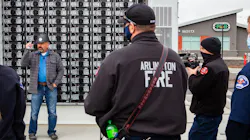 This safety technology is a welcome addition for firefighters and utility personnel. Photo by Alan Tuan, Pacific Northwest National Laboratory This safety technology is a welcome addition for firefighters and utility personnel. Photo by Alan Tuan, Pacific Northwest National Laboratory