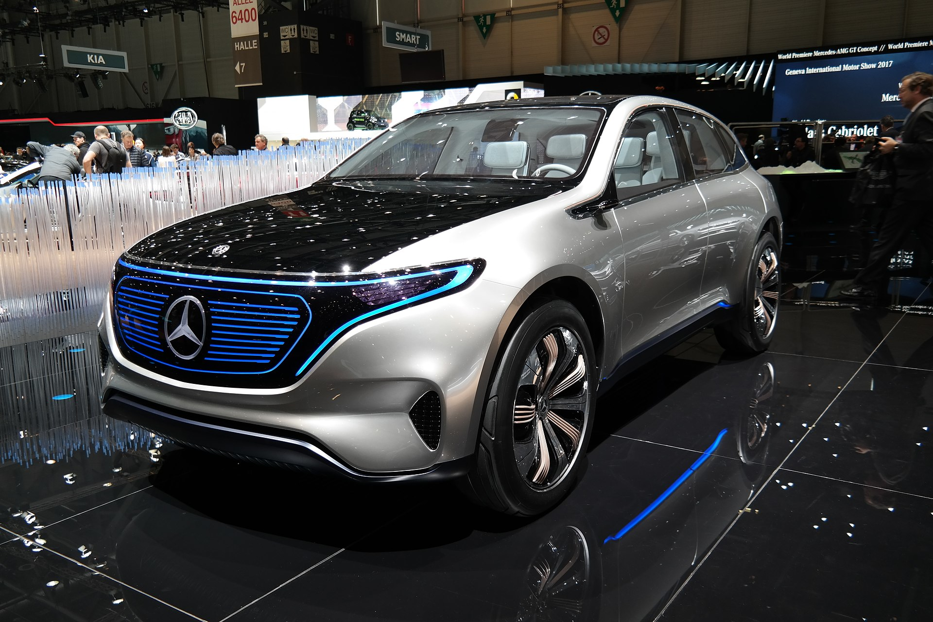 Mercedes-Benz EQC at Geneva Motor Show