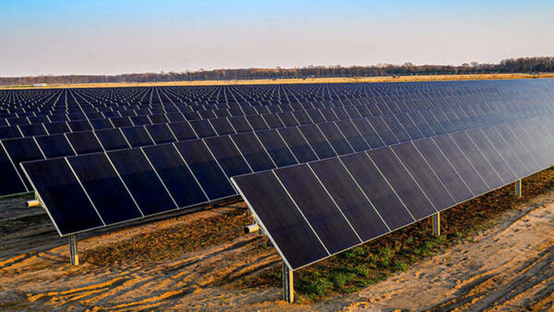 St. Joseph Solar Farm. Image credit Notre Dame