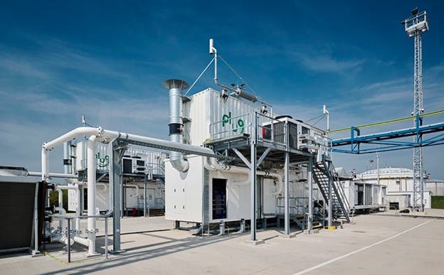 Plug Power electrolyzers in South Korea. Image credit Plug Power