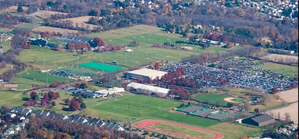 Aerial view of Goodman campus. Image credit Lehigh University website