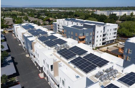Hospital rooftop solar project. Image credit Aspen Power