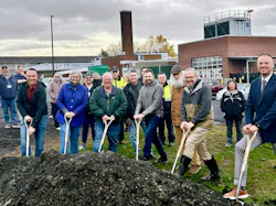 Groundbreaking ceremony at the Klickitat Valley Health center near the Columbia Gorge. Image credit Ameresco/KVH/Business Wire. Groundbreaking ceremony at the Klickitat Valley Health center near the Columbia Gorge. Image credit Ameresco/KVH/Business Wire.