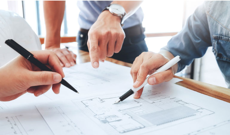 Planning with blueprint