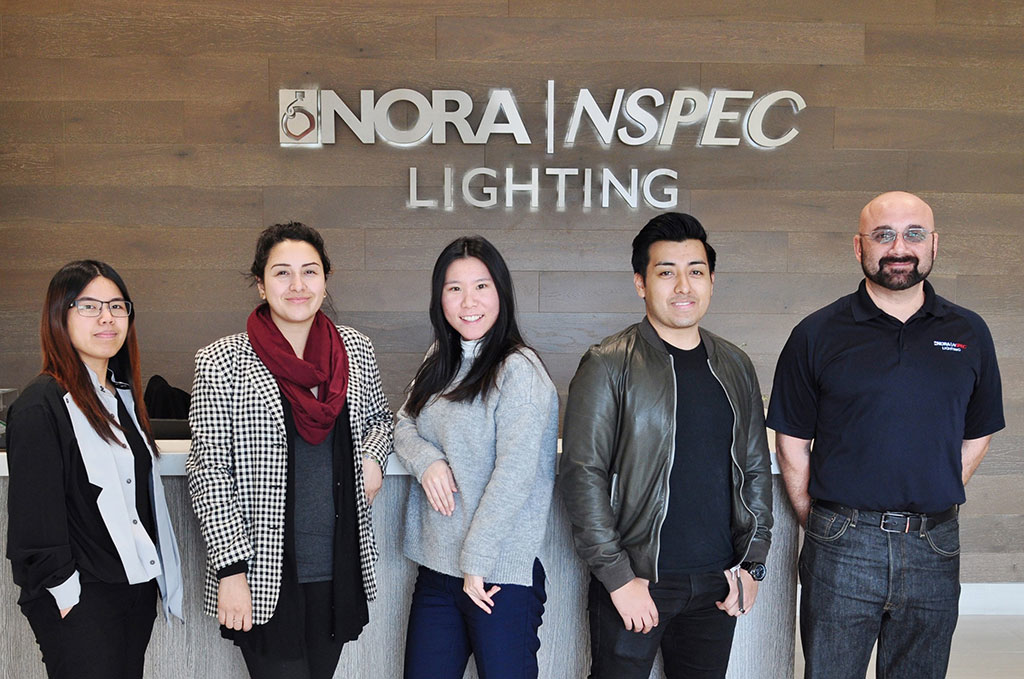 Six new hires at Nora Lighting