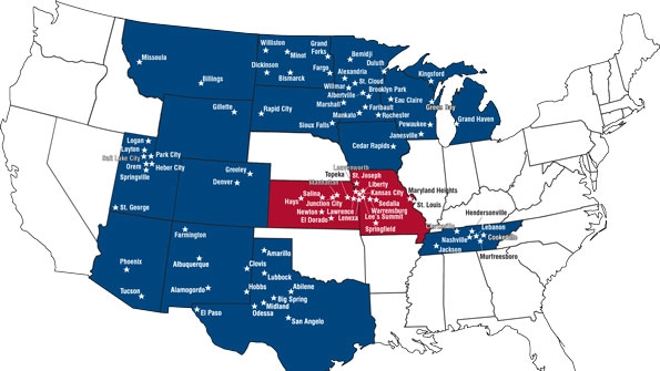 BorderStateslocationmap