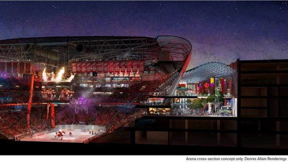 RedWingsarenaOlympiaDevelopment