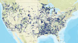 Published on Oct. 8, 2020, this FCC map shows in dark blue eligible areas for the Rural Digital Opportunity Fund Phase I auction (Auction 904), areas that can qualify to receive support to offer voice and broadband service meeting the FCC’s requirements. Published on Oct. 8, 2020, this FCC map shows in dark blue eligible areas for the Rural Digital Opportunity Fund Phase I auction (Auction 904), areas that can qualify to receive support to offer voice and broadband service meeting the FCC’s requirements.