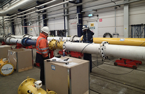 Flowmeter Calibration Lab