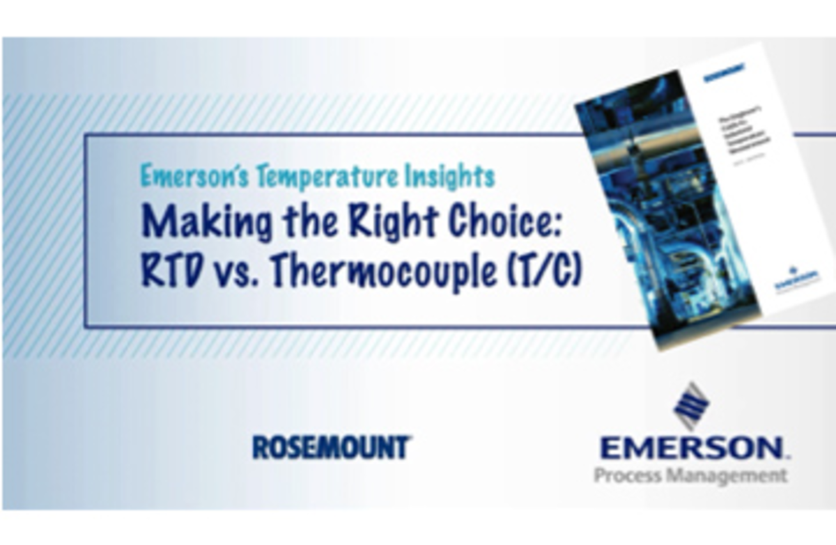 Emerson Releases Video Series On Temperature Measurement Best Practices Flow Control Network