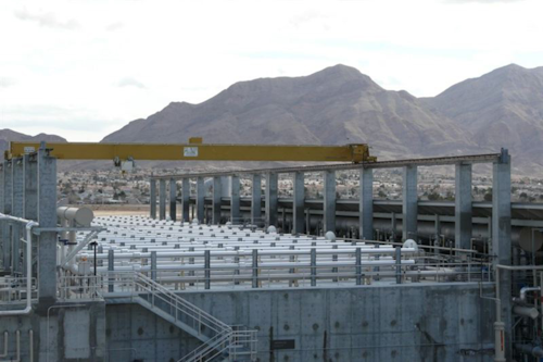 The North Las Vegas Wastewater Treatment Plant (Courtesy GE)