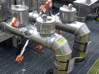 Figure 3. Corrosion monitoring systems, such as Emerson’s Permasense, can measure pipe wall thickness continuously, which allows quick detection of deterioration.